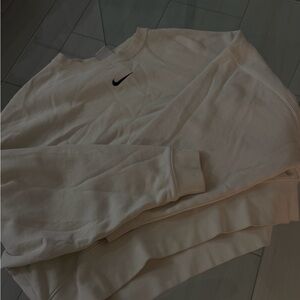 Nike Men's Cream Sweatshirt